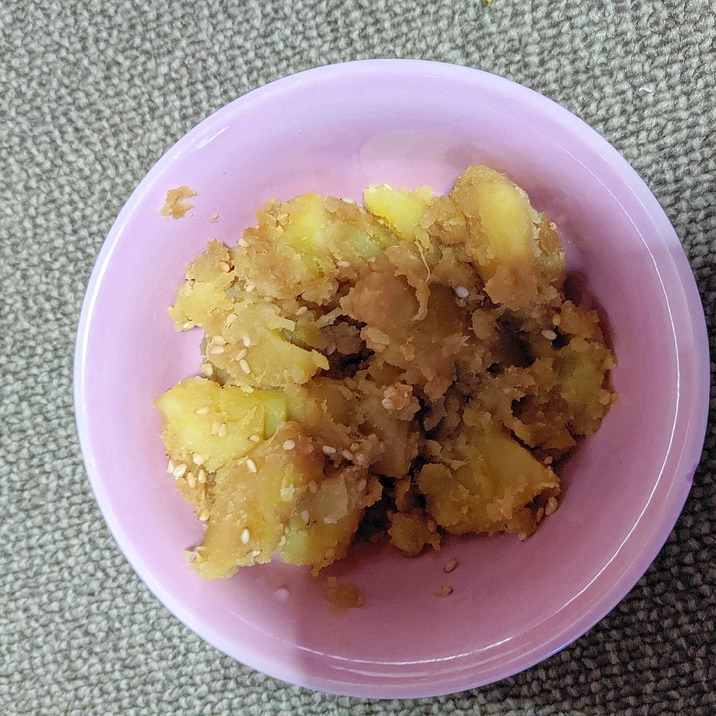 さつまいものバター(マーガリン)甘辛煮